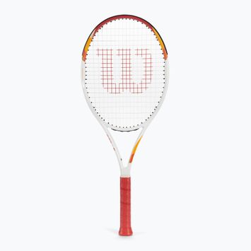 Wilson Six One tennis racket red and white WR125010