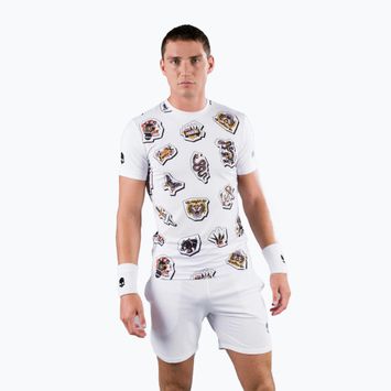 Men's tennis shirt HYDROGEN Tattoo Tech white T00504001