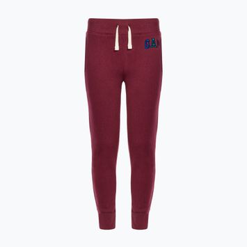 Children's trousers GAP V-Fall Fash Logo Jogger deep garnet red