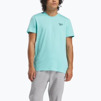 Men's T-shirt Reebok Identity Small Logo Tee ai aqua