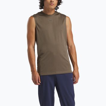 Men's T-shirt Reebok Id Train Tech Tee army green