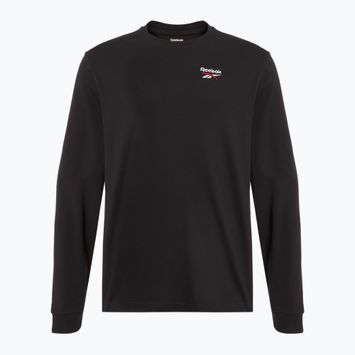 Men's T-shirt Reebok Identity Small Logo Tee black/white/vector red