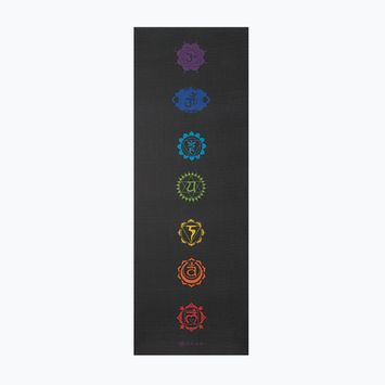 Yoga mat Gaiam Premium Black Chakra 6 mm black chakra