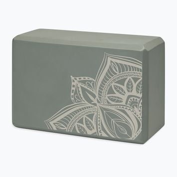 Yoga block Gaiam Olive Point olive point