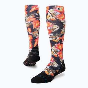 Stance Torque Mid Poly Snow ski socks black