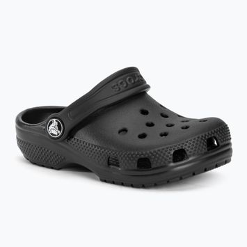 Crocs Classic Clog T black children's flip-flops