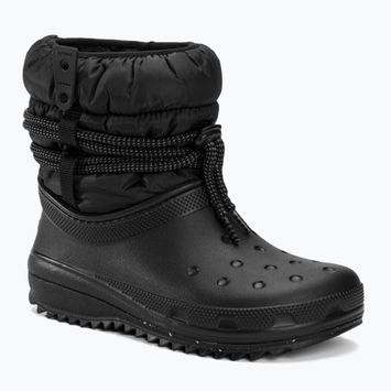 Crocs Classic Neo Puff Luxe women's snow boots black