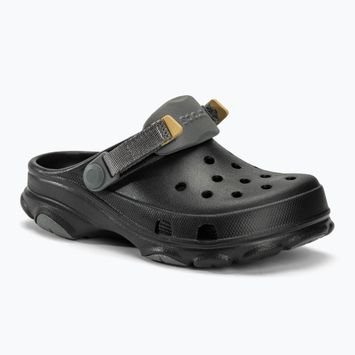 Crocs All Terrain black children's flip-flops