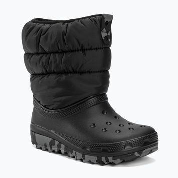 Crocs Classic Neo Puff junior snow boots black