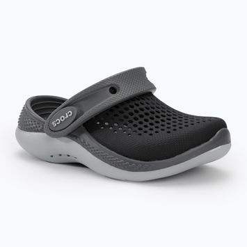 Crocs LiteRide 360 black/slate grey children's slides