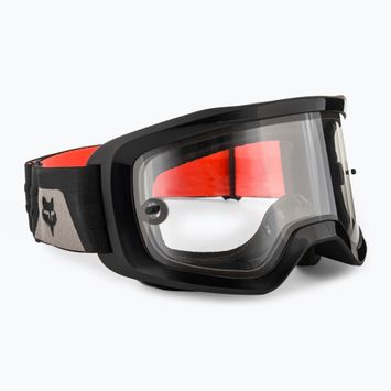 Fox Racing Main X black/clear cycling goggles