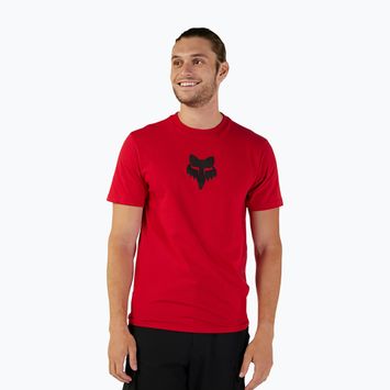 Men's Fox Racing Fox Head flame red t-shirt