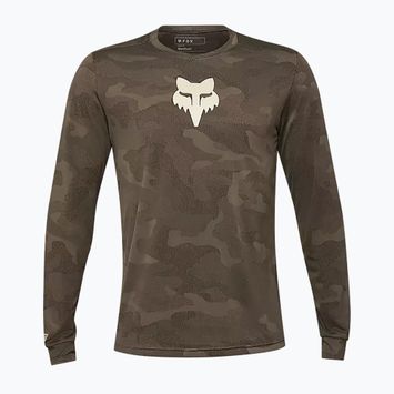 Men's cycling longsleeve Fox Racing Ranger Tru Dri dirt brown
