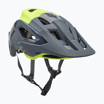 Fox Racing Speedframe Pro Cliff bike helmet fluorescent yellow