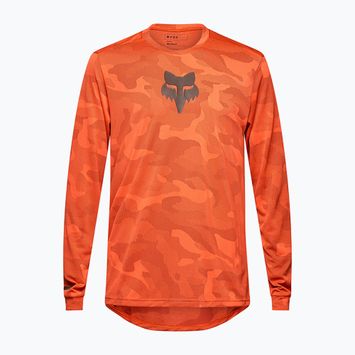 Men's cycling longsleeve Fox Racing Ranger Tru Dri blood orange