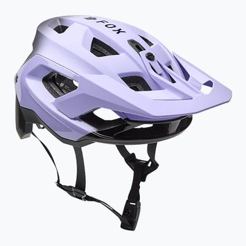 Fox Racing Speedframe Pro Backfade lilac bike helmet