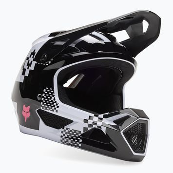Fox Racing Rampage Digi Image CE/CPSC Jr children's bike helmet black/white
