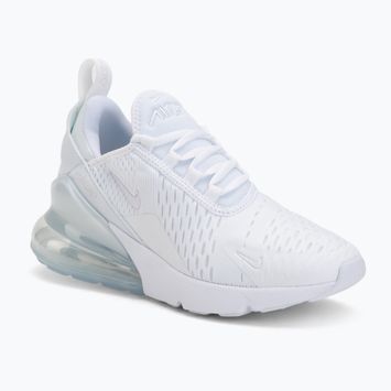 Children's shoes Nike Air Max 270 white/metallic silver/white