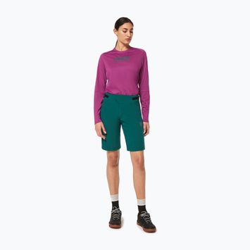 Oakley Drop In MTB women's cycling shorts green FOA500275