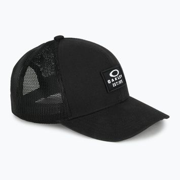 Men's Oakley Patch Trucker blackout baseball cap