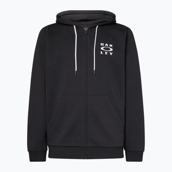 Men's Oakley FZ Hoodie blackout sweatshirt