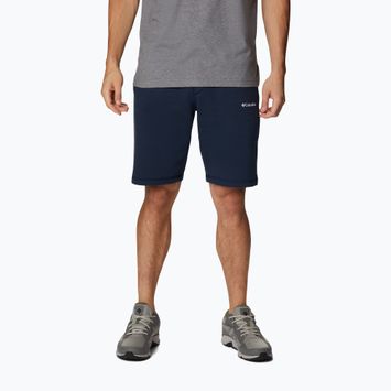 Men's Columbia Logo Fleece trekking shorts navy blue 1884601464