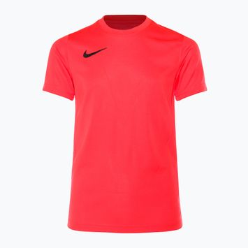 Nike Dri-FIT Park VII SS bright crimson/black children's football shirt