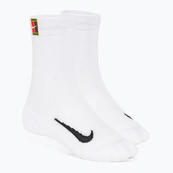 Nike Court Multiplier Cushioned Crew 2pairs white/white tennis socks