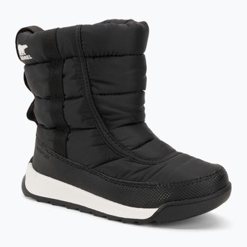 Sorel Outh Whitney II Puffy Mid children's snow boots black