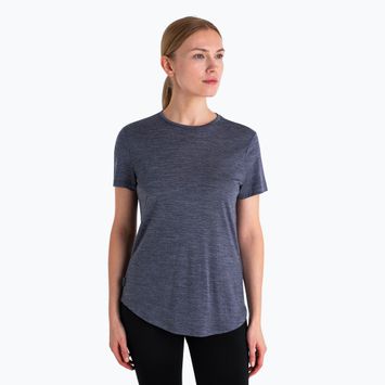 Icebreaker women's trekking t-shirt Merino 125 Cool-Lite Sphere III SS Tee midnight navy heather
