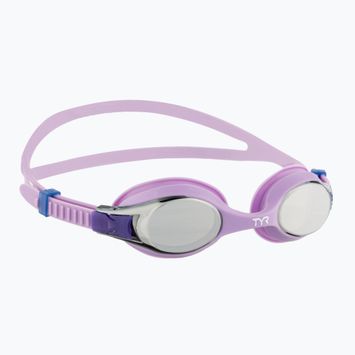 TYR Swim goggles for children Swimple Metallized silvger/purple