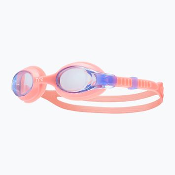 Children's swim goggles TYR Swimple clear / turquoise