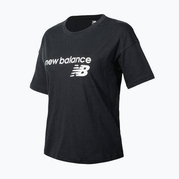 Women's New Balance Classic Core Stacked black T-shirt