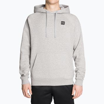 Men's Under Armour Rival Hoodie mod gray light heather/black