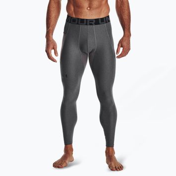 Under Armour HeatGear carbon heather/black men's training leggings