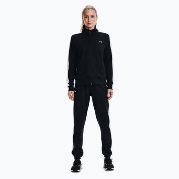 Under Armour Tricot black/white women's tracksuit