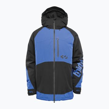 Men's ThirtyTwo Lashed Insulated snowboard jacket black/blue