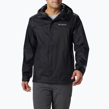 Columbia Watertight II men's rain jacket black 1533898010