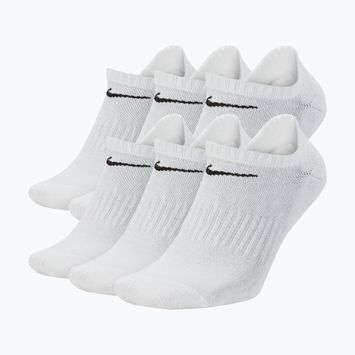 Socks Nike Everyday Cushioned No-Show 6 pairs white/black