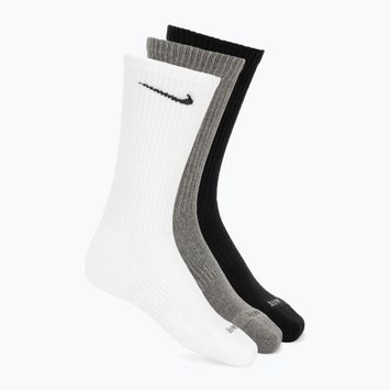 Socks Nike Everyday Plus Cushioned 3 pairs multi-color/white/grey/black