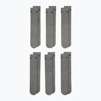 Socks Nike Everyday Cushioned 6 pairs carbon heather/black