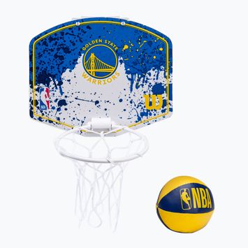 Wilson NBA Golden State Warriors Mini Hoop basketball backboard blue WTBA1302GOL