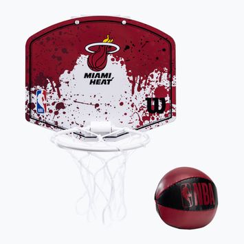 Wilson NBA Miami Heat Mini Hoop basketball backboard red WTBA1302MIA