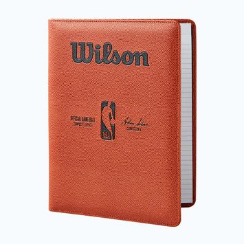 A4 Wilson NBA Padfolio brown