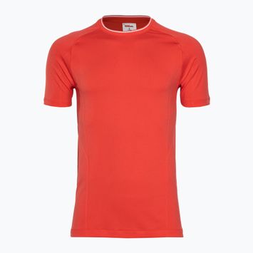 Men's Wilson Team Seamless Crew infrared T-shirt