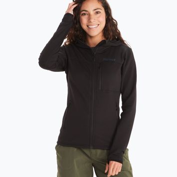 Marmot Preon women's fleece sweatshirt black M12398-001