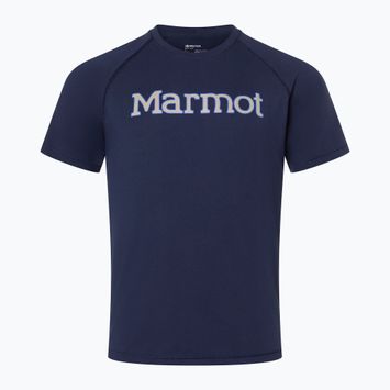 Marmot Windridge Graphic men's trekking shirt navy blue M14155-2975
