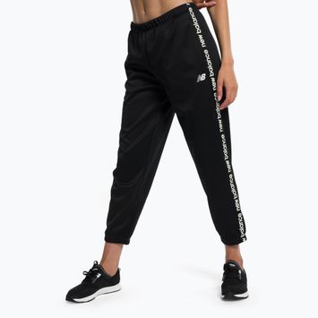 Women's training trousers New Balance Relentless Performance Fleece black WP13176BK