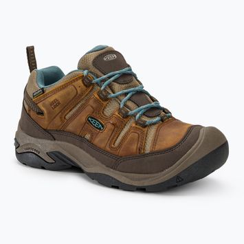 Women's trekking shoes KEEN Circadia WP syrup/north atlantic