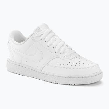 Nike Court Vision Low Next Nature white/white/white women's shoes